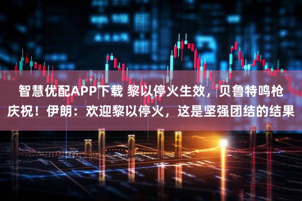 智慧优配APP下载 黎以停火生效，贝鲁特鸣枪庆祝！伊朗：欢迎黎以停火，这是坚强团结的结果
